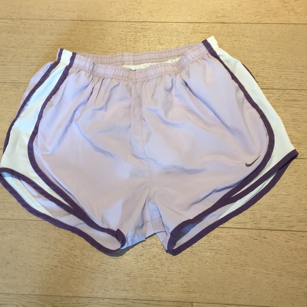 Nike Dri Dry Fit Running Shorts Purple